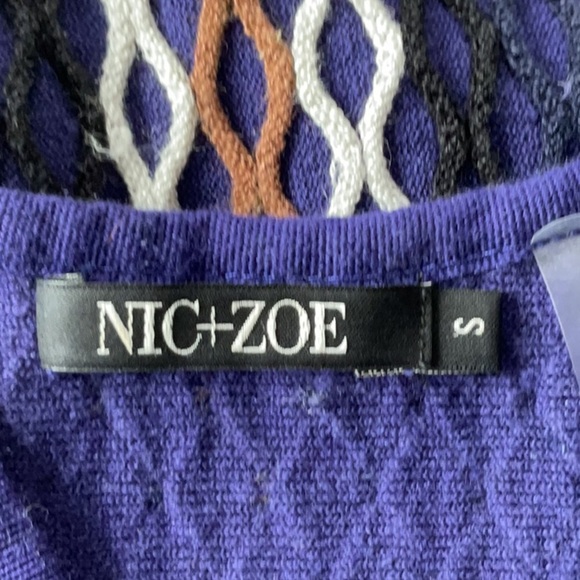 NIC & ZOE sleeveless V-neck dress size small - Picture 3 of 4